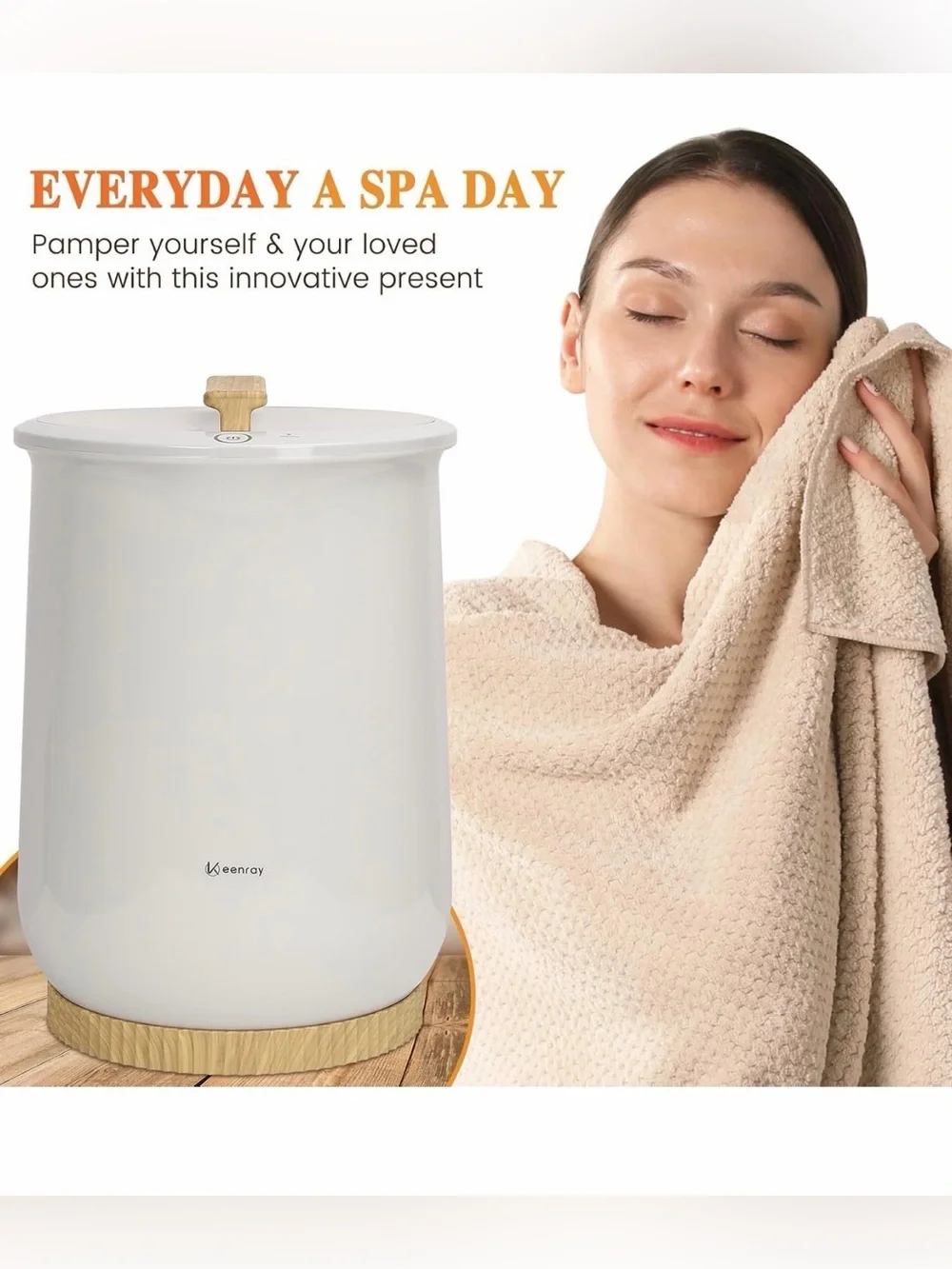 Keenray Towel Warmer, NEW